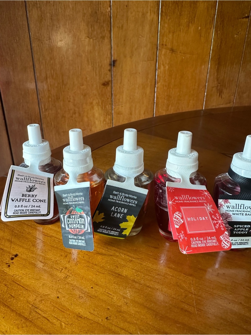 Lot of 5 Bath & Body Works Wallflower Refills - 5 Different Scents - NEW